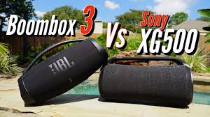 sony xg500 vs jbl boombox 3