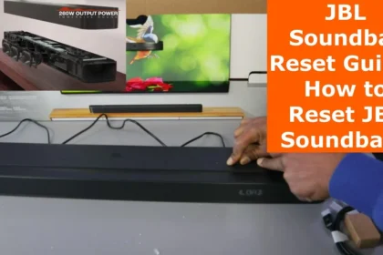 how to reset jbl 5.0 soundbar