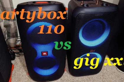 klipsch gig xxl vs jbl partybox 110