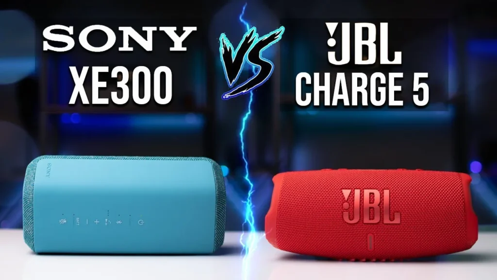 sony xg300 vs jbl charge 5