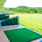 golf hitting mats